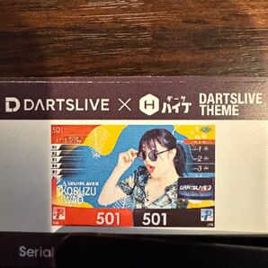 DARTSLIVE×ハイプ テーマカード 未使用 こっすー