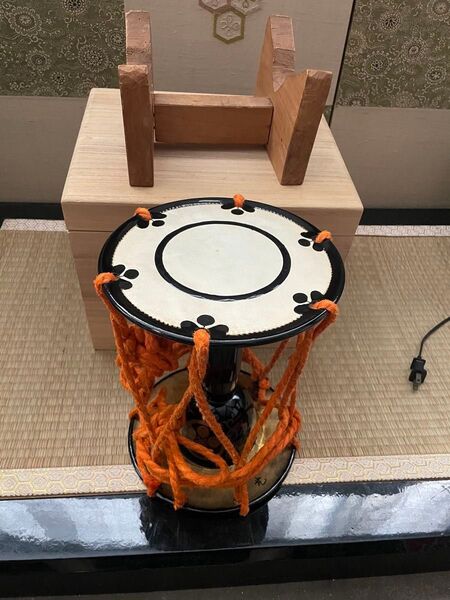 【希少】小鼓 和楽器 打楽器 締太鼓 伝統楽器 打楽器