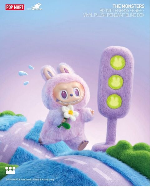 POP MART ぬいぐるみ SERENITY THE MONSTERS Big into Energy Labubu ラブブ