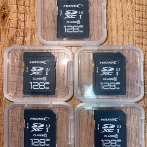 SDカード 128GB【5個セット】