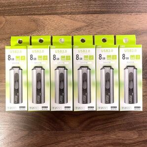USBメモリー8GB LAZOSブランド!【6個セット】