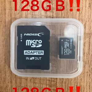 microSDカード 128GB (SDカードとしても使用可能!)