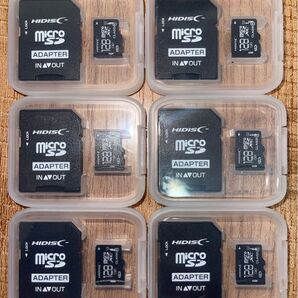 microSDカード 128GB【6個セット】(SDカードとしても使用可能!)