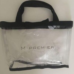 未使用美品 M-PREMIER クリアミニバッグ バッグインバッグ スパバッグ