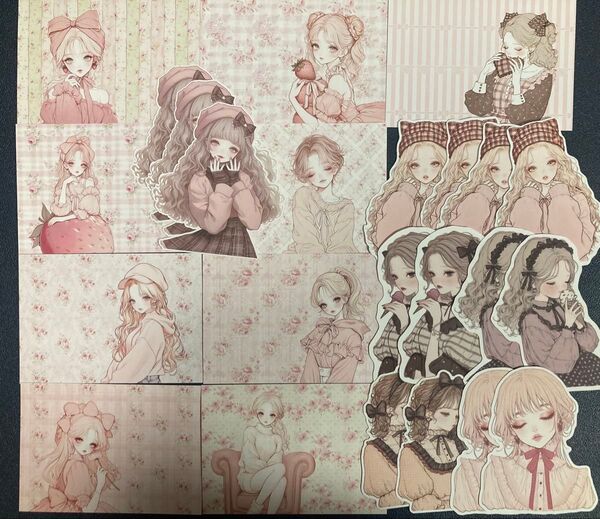 リズガール バラメモ ダイカット