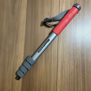 マンフロット カメラ一脚 アルミ 5段 レッド MMCOMPACT-RD