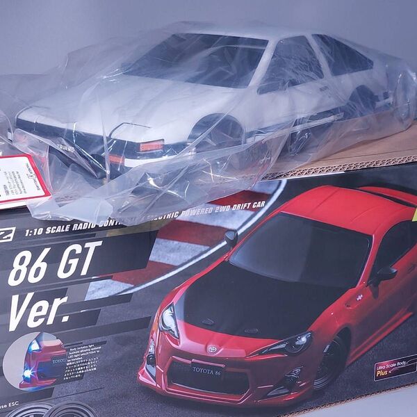 新品 京商 FAZER D2 86GT+AE86ボディ付 実質45,000円!で買えるかも。ドリフトReadyセット 送料無料