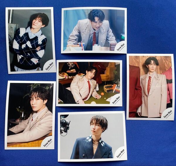 SnowMan公式写真 SERIOUS オフショ 渡辺翔太