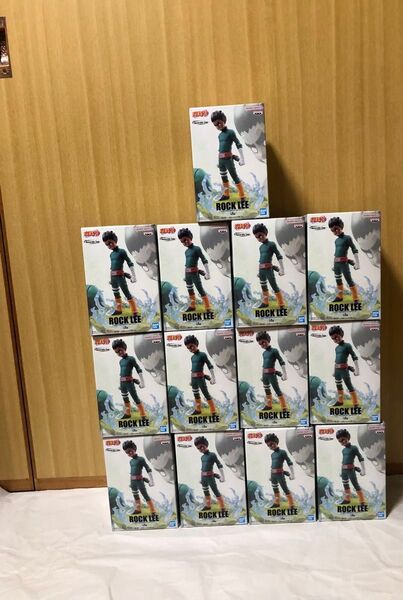 ナルト 疾風伝 NARUTO ロック・リー memorable saga フィギュア バンプレスト プライズ 13体セット