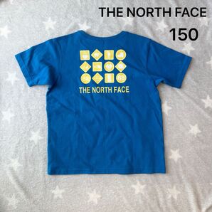ノースフェイス 半袖Tシャツ ブルー 150