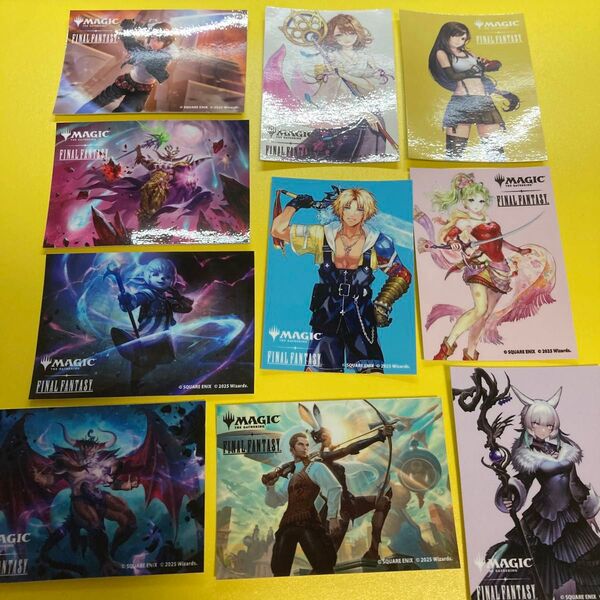 MTG マジック大戦祭 FINAL FANTASY ステッカー 10種 セット