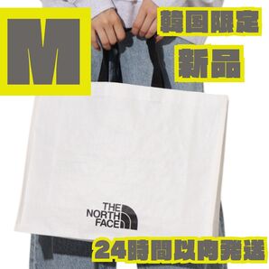 THE NORTH FACE ホワイト Mサイズ 新品 トートバッグ トートバッグ ノースフェイス エコバッグ 撥水