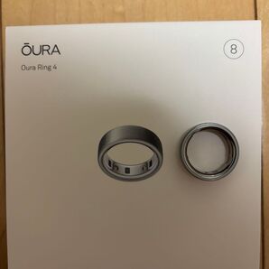 【オタメシ】Oura Ring Gen4 Brushed Silver US8