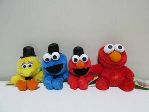  Sesame Street [ cute full ..... soft toy all 3 kind +.... Bay Be sesame 17cm] Elmo * cookie * bird 