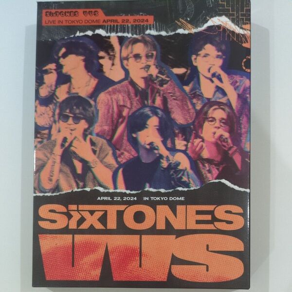 SixTONES VVS LIVE IN TOKYO DOME 初回盤DVD