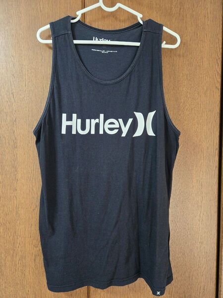 Hurley 黒 メンズ タンクトップ Sサイズ ハーレー