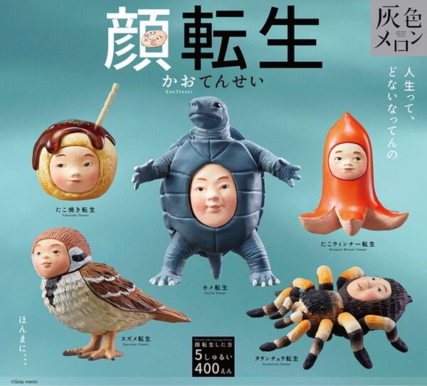 灰色メロン 顔転生 「タランチュラ転生」