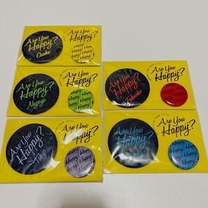 嵐 缶バッジ 5色 セット 未開封