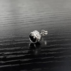 AVALANCHE(アバランチ) 10K ホワイトゴールド ピアス 6mm