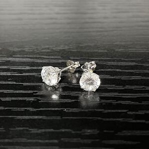 AVALANCHE アバランチ 14Kホワイトゴールド スタッズ ピアス 6mm