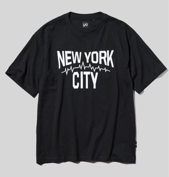 GU×アンダーカバー UG NEW YORK CITY Tシャツ 黒 L