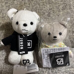 BE:FIRST JUNON クマ BMSGパーカーぬいぐるみとBye-Good-Byeマスコット2体セット くま