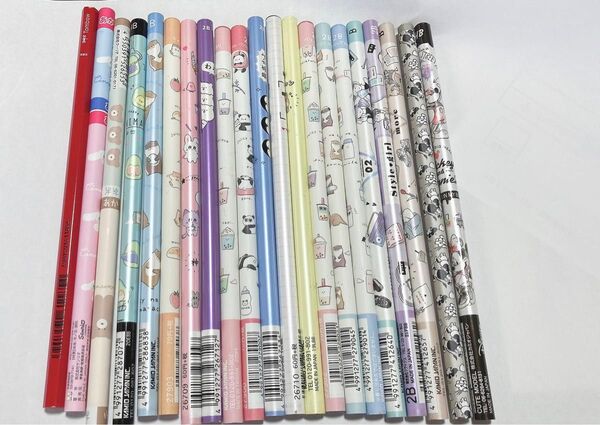 えんぴつ18本・赤青鉛筆3本セット 鉛筆 えんぴつ 2B B HB ディズニー