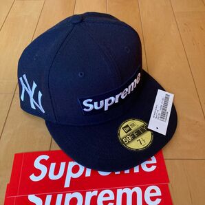 Supreme MLB Teams Box Logo New Era "Navy"