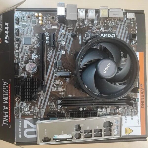 マザーボード +CPU+RAM+M.2 NVMe SSD PCパーツ