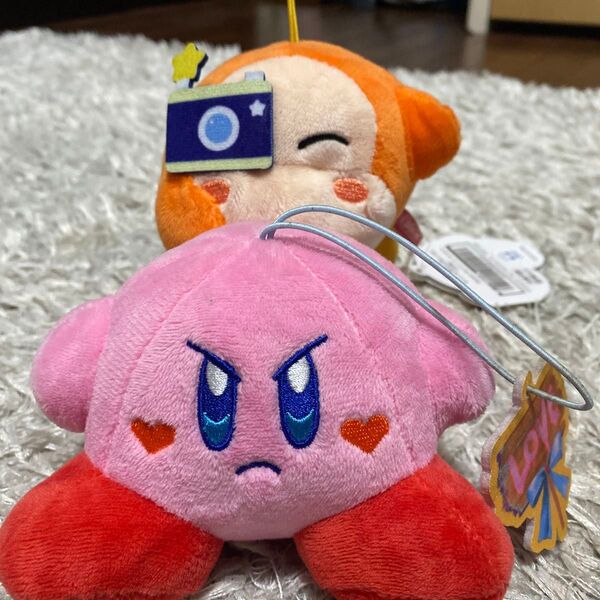 星のカービィ モンキー ぬいぐるみマスコット 2個セット プライズ