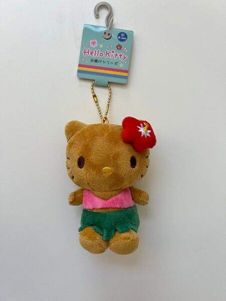 【新品】しまむら サンリオ 日焼け ハローキティ ボールチェーンマスコット