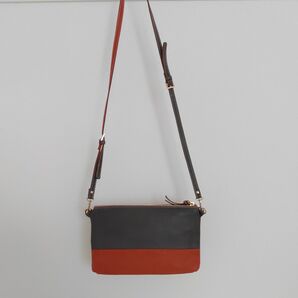 semplice 羊革 ショルダーバッグ クラッチバッグ 2WAY