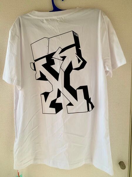 OFF WHITE 半袖Tシャツ ホワイト 白 サイズ S