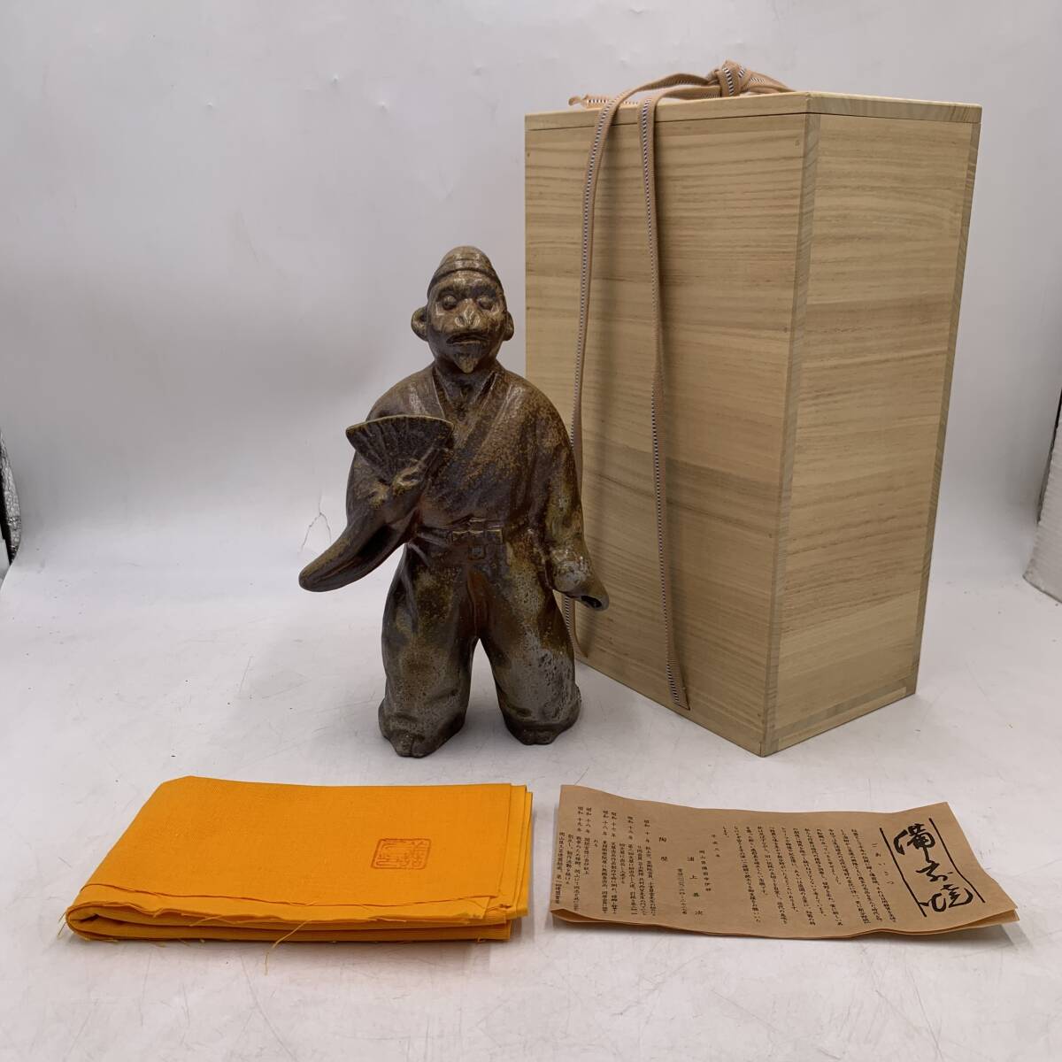 岡山県重要無形文化財 浦上善次 備前焼 申置物 サル 猿 工芸品 干支 細工物 Yahoo!オークション -「猿 置物」(備前) (日本の陶磁)の落札相場