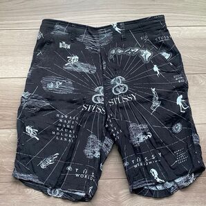 STUSSY ハーフパンツ ハワイモチーフ
