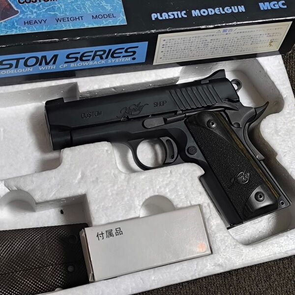 MGC Kimber Custom Compact キンバー カスタムコンパクト HW モデルガン 未発火 ガバメント