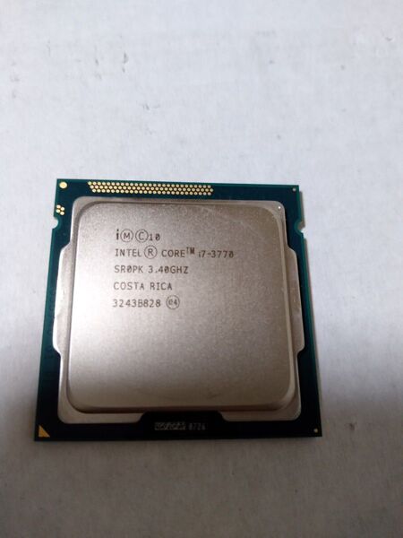 intel Core i7 3770 ivy bridge LGA1155 インテル 第3世代CPU