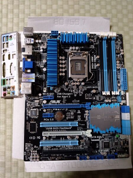 ASUS P8Z77-V BIOS最新 Windows10認証済 ATX LGA1155 ivy/sandy bridge