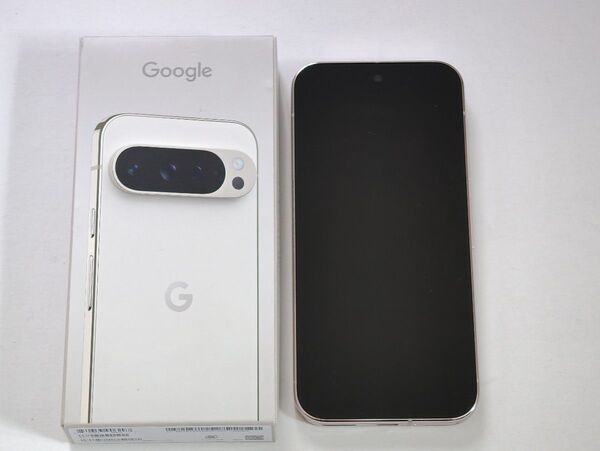 Pixel 9 Pro 6.3インチ メモリー16GB ストレージ256GB Porcelain docomo版 SIMフリー