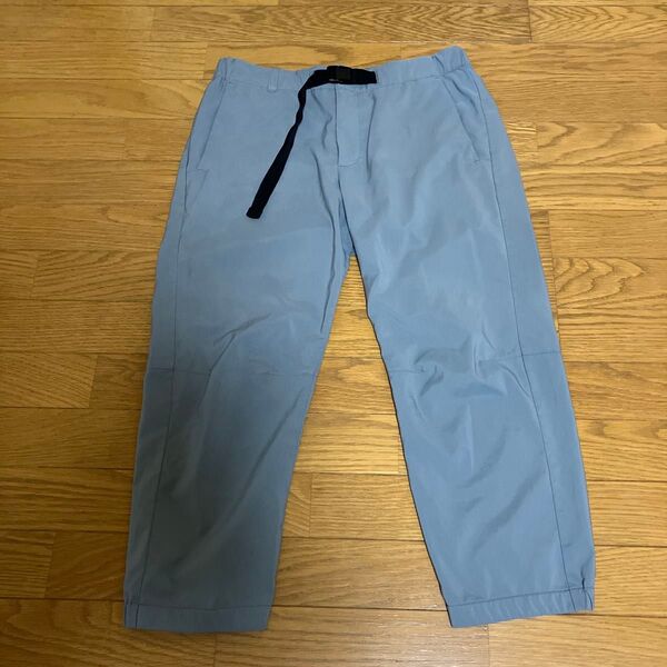 UNIQLO ドライクロップドパンツ メンズ M ライトグレー