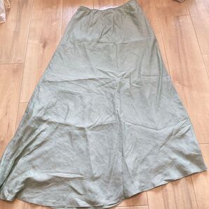 FRAMeWORK フレームワーク アシンメトリーロングスカート