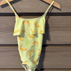 ZARA 女の子 水着 バナナ柄 3-4歳 104cm