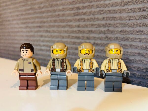 LEGO スターウォーズ / 75131 バトルパック反乱軍 ミニフィグ4体