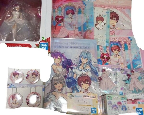 ホロライブ 一番くじ 宝鐘マリン フルコンプ hololive フィギュア グッズ