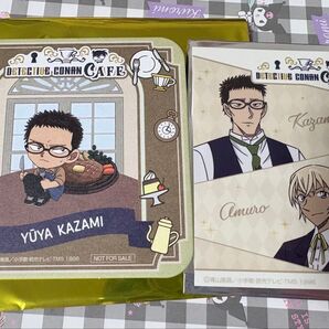 コナンカフェ 風見裕也 安室透 コースター ステッカー