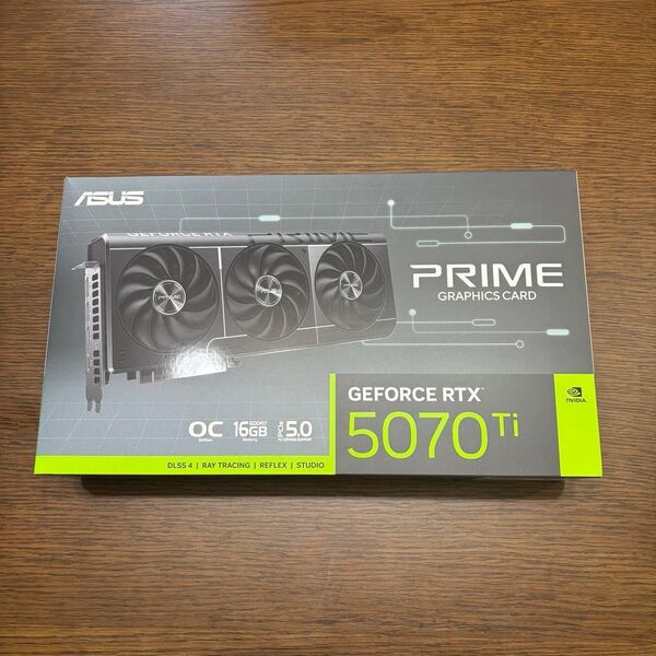 ASUS Prime GeForce RTX 5070 Ti OC 16G GDDR7 グラフィックボード ビデオカード 新品