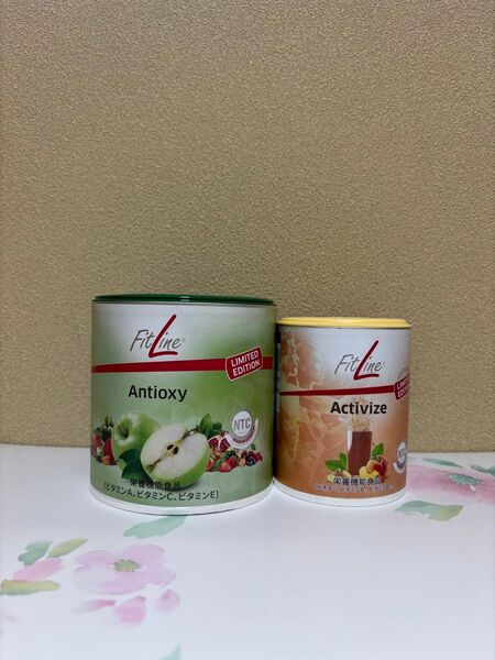 PM アンチオキシ (アップル味)& アクティヴァイズ ピーチ味 2点セット