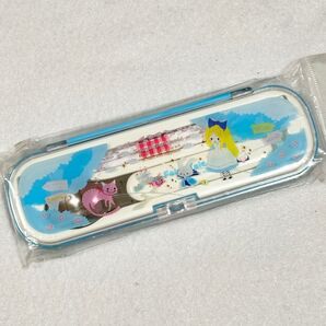 【新品未使用】 不思議の国のアリス ツインセット 箸&スプーン カミオジャパン