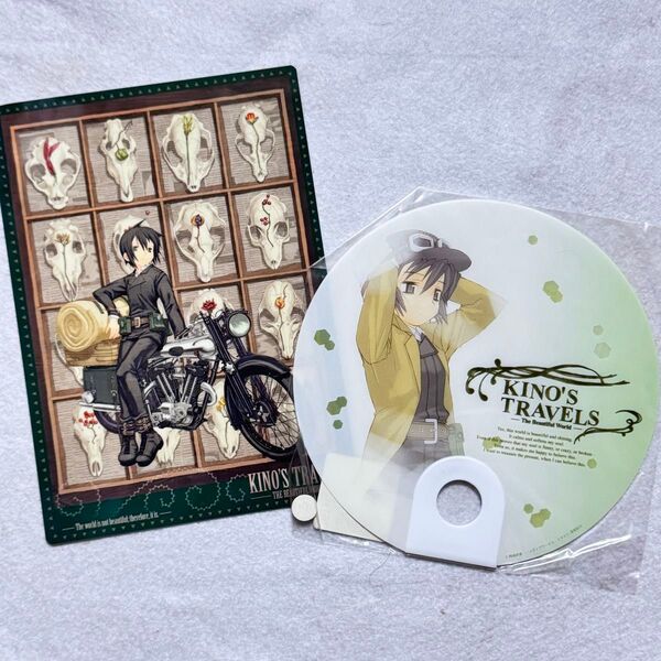 【2点セット】 キノの旅 下敷き&うちわ 新品未使用