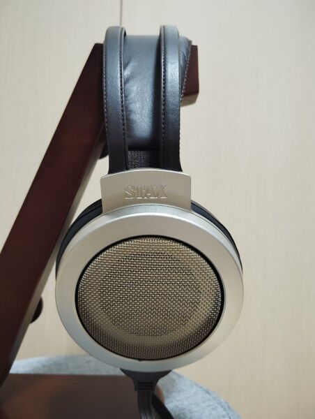 STAX SR-007 ΩⅡ スタックス オメガ2 イヤースピーカー 静電型 中古動作品 点検歴及びイヤーパッド交換歴有